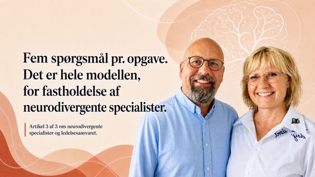ledelse af neurodivergente medarbejdere