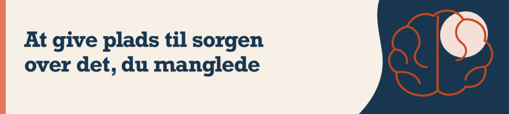 Voksen arbejder med sin selvforståelse og fremtid efter at have fået en ADHD-diagnose.